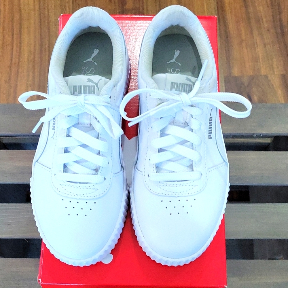 Women Puma White Carina L